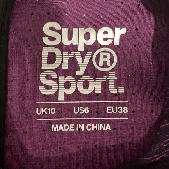 SuperDry sport top - Picture 6 of 6